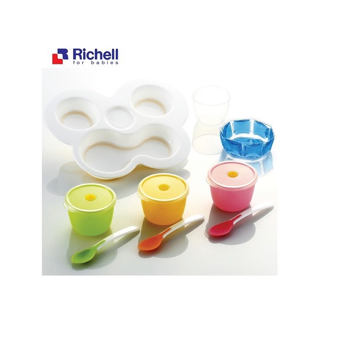 Bộ ăn dặm khởi đầu Richell RC21181 (đa sắc)