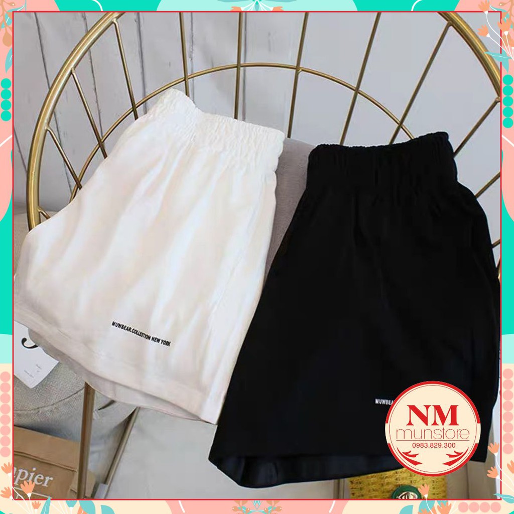 💟 [ ẢNH THẬT ] 💕 Quần đùi sporty thêu chữ 𝐍𝐌 Closet có size M và L, chất thể thao, 2 màu Đen, Trắng, from to hàng đẹp 💕 | WebRaoVat - webraovat.net.vn