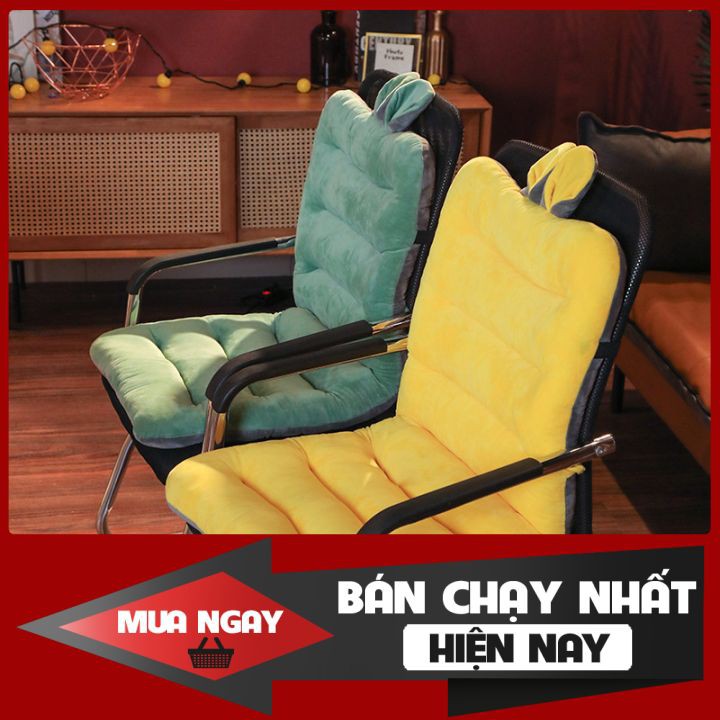 ĐỆM LÓT GHẾ TAI THỎ > ÊM, DÀY!!