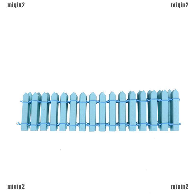 Hàng rào gỗ mini 100*5cm đồ chơi búp bê