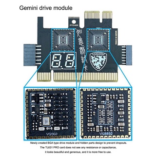 Bộ Phân Tích Chẩn Đoán TL631 Pro LPC-DEBUG Post PCI-E Mini Đa Chức Năng