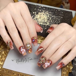 Charm nơ trang trí nail