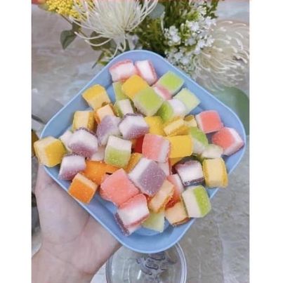 Kẹo dẻo trái cây phủ đường - ăn siêu ngon 100g / 250g / 500g