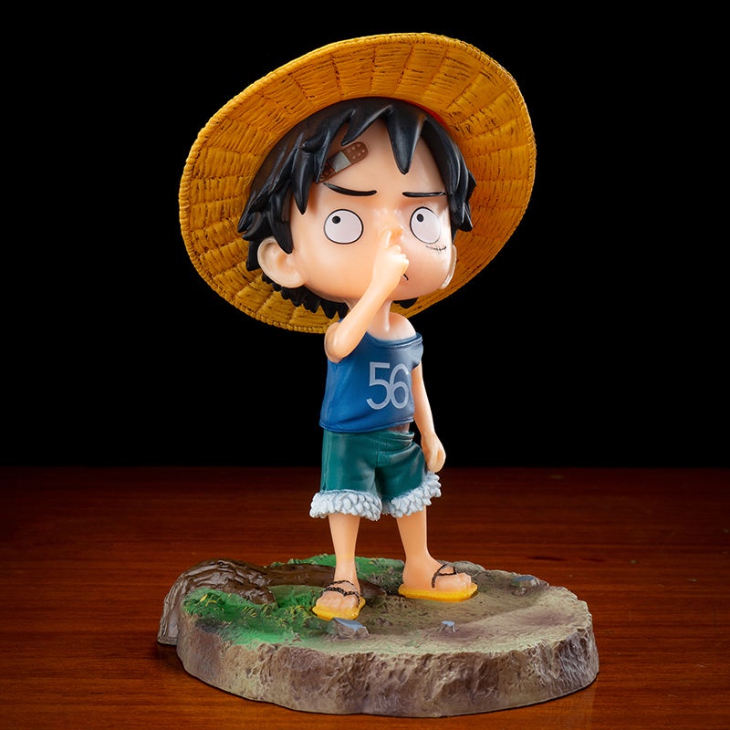 Mô Hình Nhân Vật Hoạt Hình One piece 15cm Mô Hình Đồ Chơi Nhân Vật Luffy Trong Phim Hoạt Hình &quot;Young Age&quot; Bằng PVC
