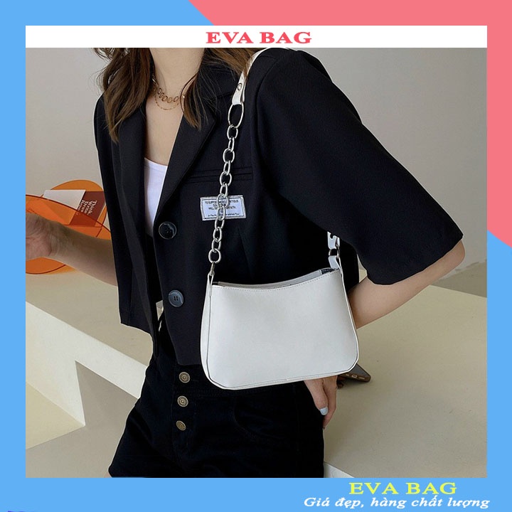Túi đeo vai nữ giá rẻ đi chơi dây phối xích thời trang hàn quốc TX147