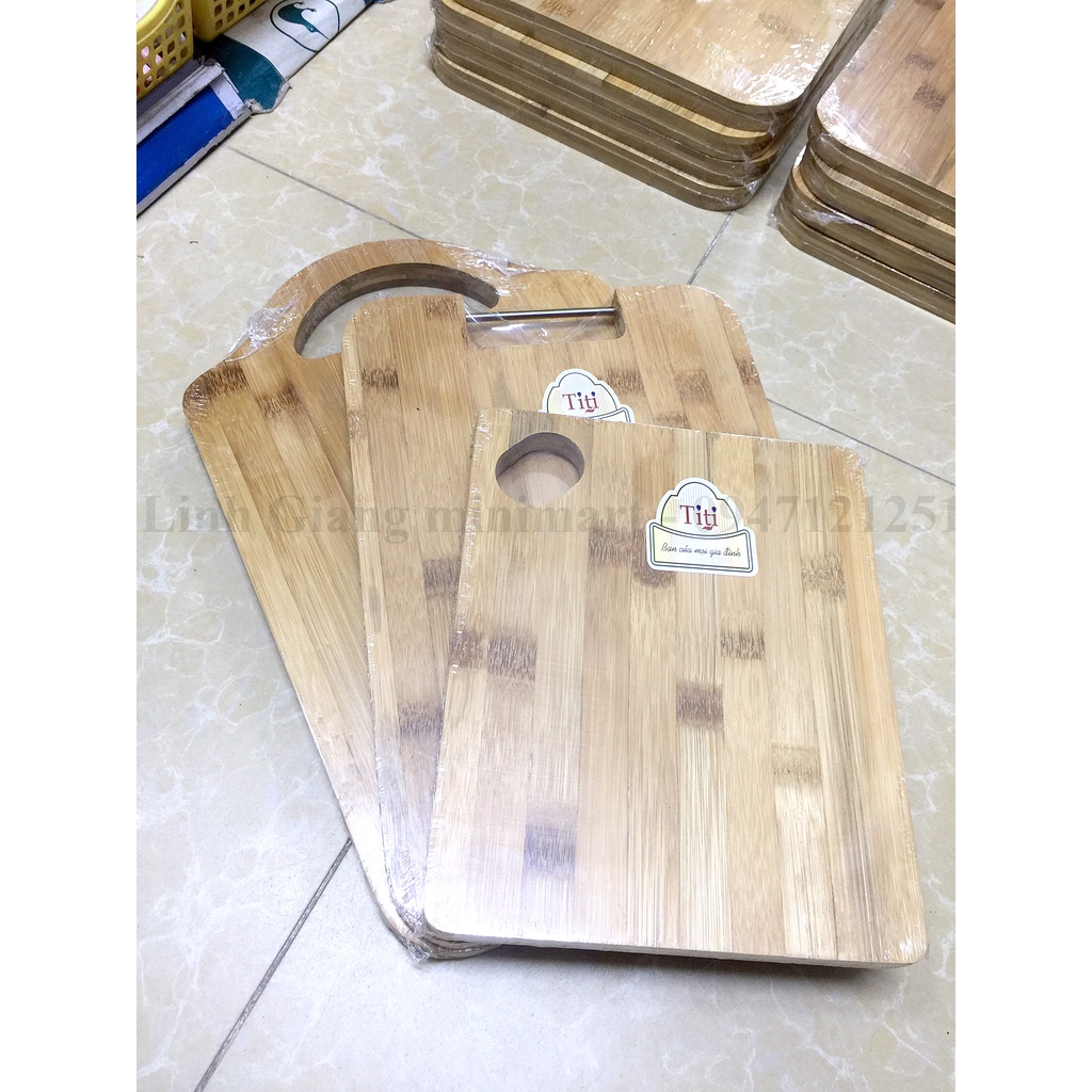 Thớt tre cao cấp kháng khuẩn Titi dùng cho nhà bếp Hàng Việt nam chất lượng cao