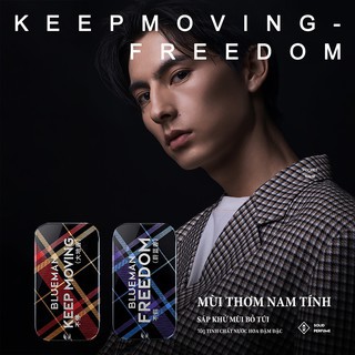 Nước Hoa Khô Dạng Sáp Cho Nam BLUEMAN Hương Thơm Lâu 10g