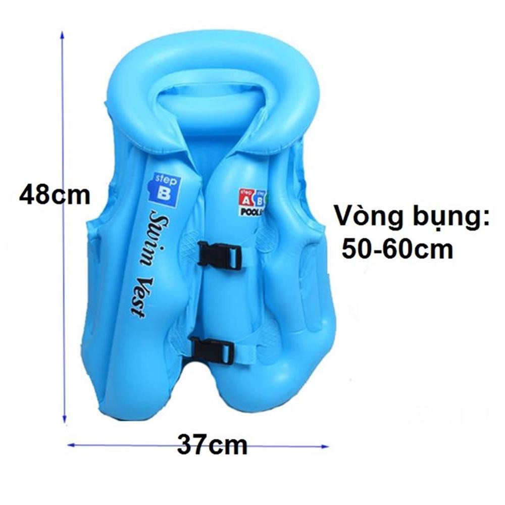 COMBO Áo phao bơi Công chúa + Kính bơi + Mũ bơi (trẻ 3-6 tuổi)