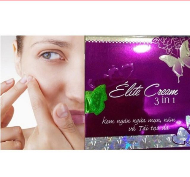Kem Con Bướm Nguyễn Quách - Elite Treatment Cream 3 In 1
