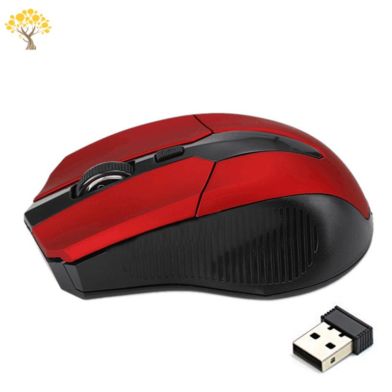 [Cheap] 2.4G Optical Wireless Mouse 3 Buttons for Computer Laptop Gaming Mice with USB Receiver