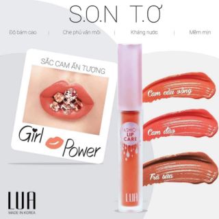 Son Tơ LUA 4D Hàn Quốc [ Đủ 10 màu] MUA 2 TẶNG 1