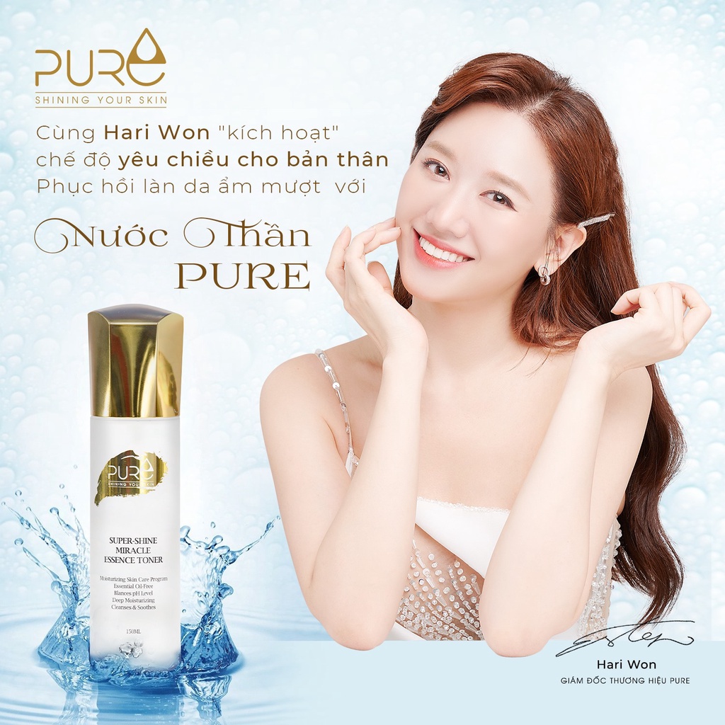 Nước Thần Pure (toner) - PURE Super Shine Miracle Essence Tone