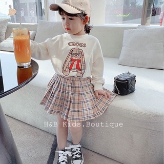 Xả Set váy Cross cho bé gái
