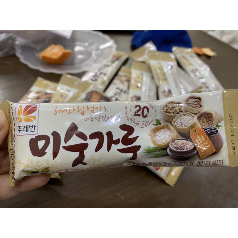 Bột ngũ cốc Hàn Quốc thơm ngon (Hộp 26 gói)