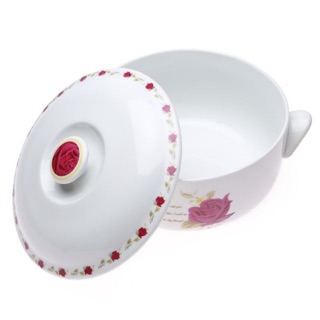 Thố sứ chưng yến có nắp. ( màu sắc và kiểu dáng có thể thay đổi theo đợt hàng)