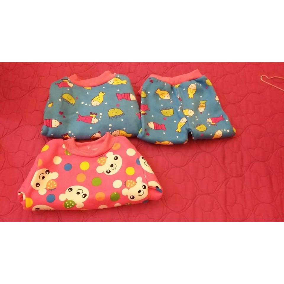 Bộ nỉ bông cho bé (KH Bảo Duy 0408)