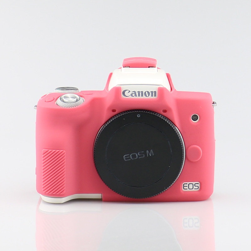 Vỏ Silicone Mềm Bảo Vệ Máy Ảnh Kỹ Thuật Số Canon EOS M50 Mark II M50II