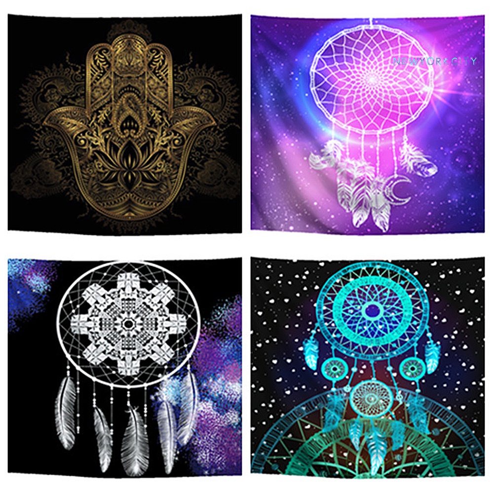 Thảm Treo Tường Trang Trí In Họa Tiết Độc Đáo