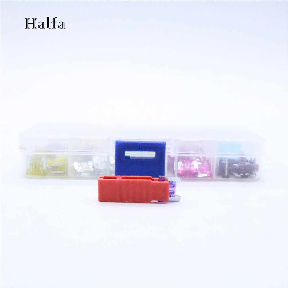 Hl HL HL HL☆Set 100 Cầu Chì Mini Cho Xe Hơi, Xe Tải