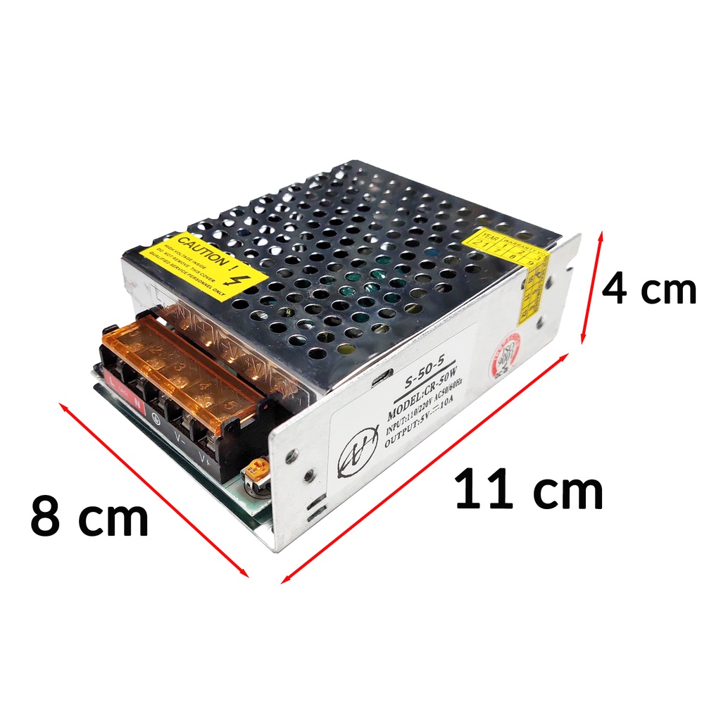 Nguồn tổ ong 5V - 10A