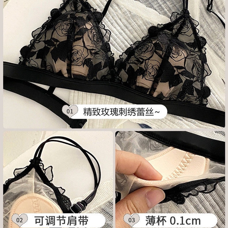 Áo Lót Phối Ren Quyến Rũ Hợp Thời Trang Cho Bạn Gái