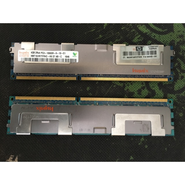 Ram hynix DDR3 4G chuyên sever HP tự fix lỗi tự xoá bộ nhớ đệm