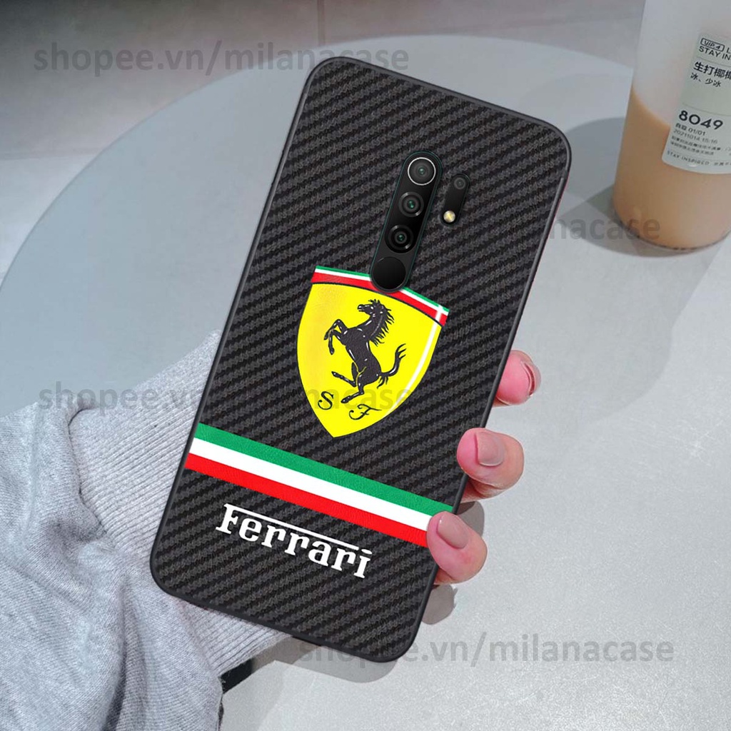 Ốp Xiaomi Redmi 9 in hình các thương hiệu nổi tiếng trẻ trung thể thao cá tính