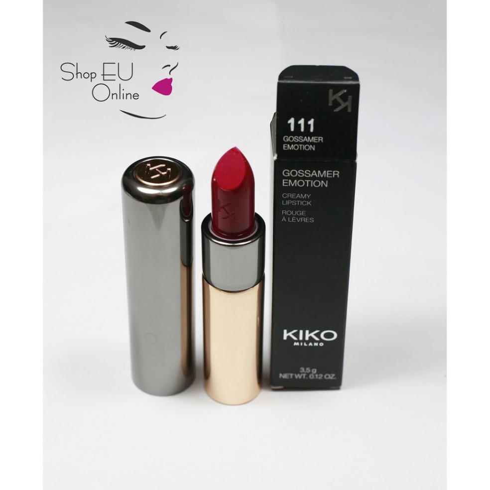 htn Son Kiko ❤️FREESHIP❤️ Gossamer Emotion Creamy Lipstick - Kiko Milano - Italy