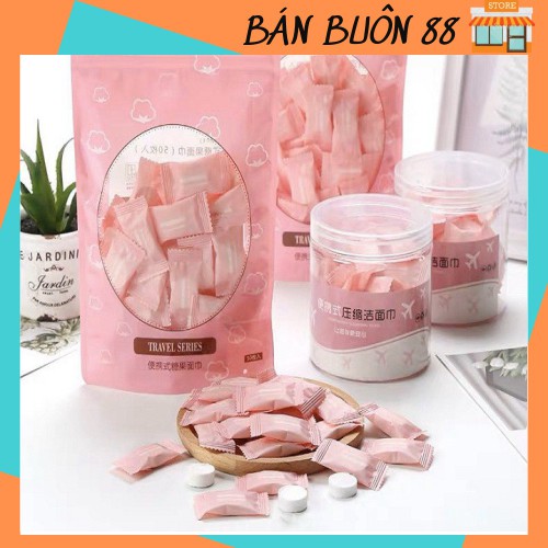 ❌SET 10-20 VIÊN❌ KHĂN GIẤY NÉN, MẶT NẠ NÉN BỎ TÚI DU LỊCH TIỆN LỢI