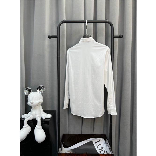 Áo Sơ Mi Cotton Dài Tay In Hình Mới Dành Cho Nam M-4XL 2022