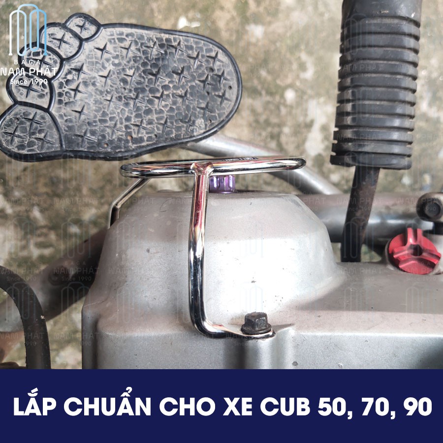 Bảo vệ lốc máy Xuất Nhật xe Cub 50cc Mới, 81 ,82 ,84 ,86 ,70 ,custom,...