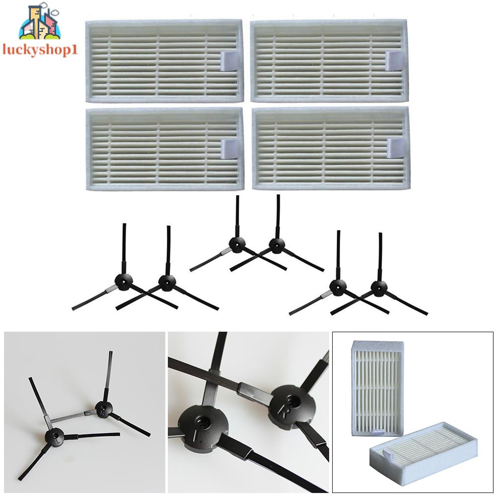 Side Brush Filter Set Parts For Medion MD 19500/19510/19511/19900 Vacuum Cleaner High Quality