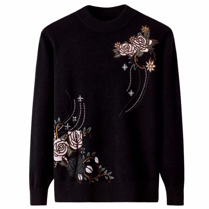 Áo len thanh lịch cho mẹ trung niên và cao tuổi | BigBuy360 - bigbuy360.vn