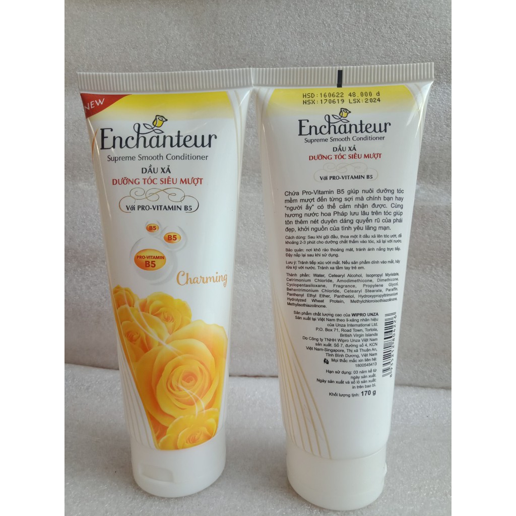 Enchanteur: Dầu Xả Dưỡng Tóc Siêu Mượt Charming