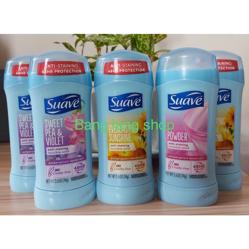 Lăn Khử Mùi Suave 48 Hours Protection - USA