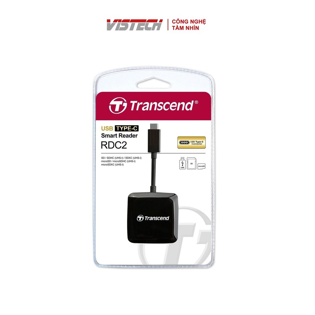 Đầu đọc thẻ Transcend Type-C TS-RDC2K