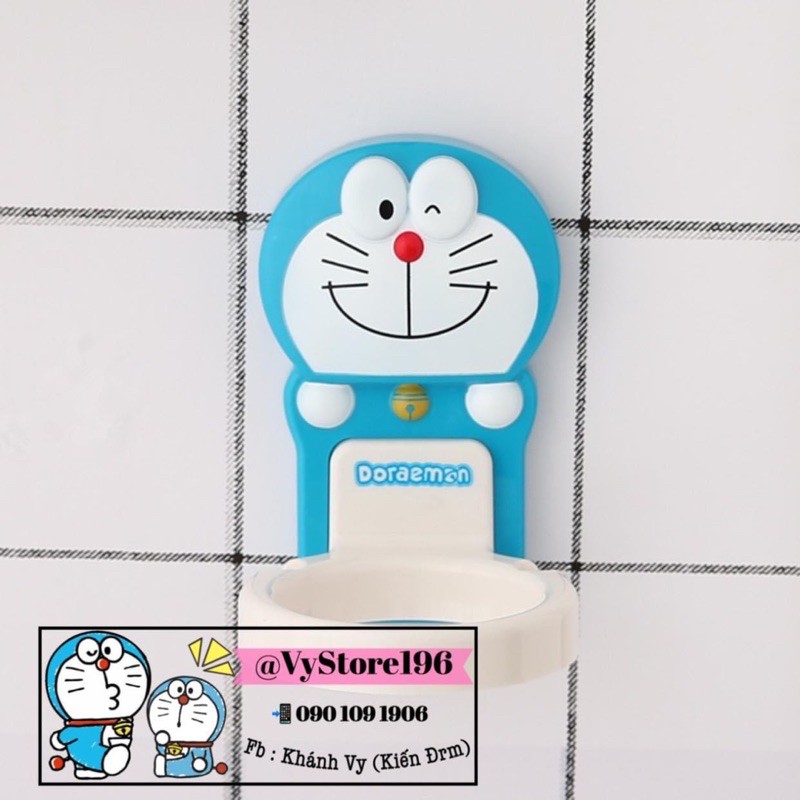 KỆ TREO MÁY SẤY TÓC ĐÔREMON / KỆ ĐỰNG MÁY SẤY KITTY