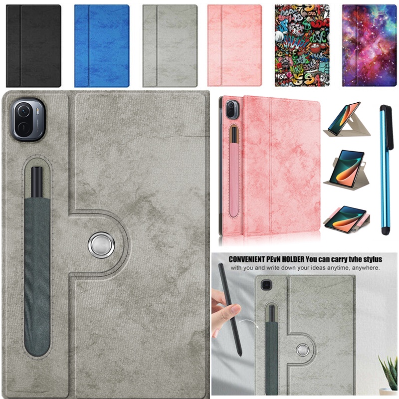 Bao Da Pu Nắp Gập Chống Sốc Kèm Giá Đỡ Đứng Sang Trọng Cho Xiaomi Mi Pad 5 / Xiaomi Mi Pad 5 Pro