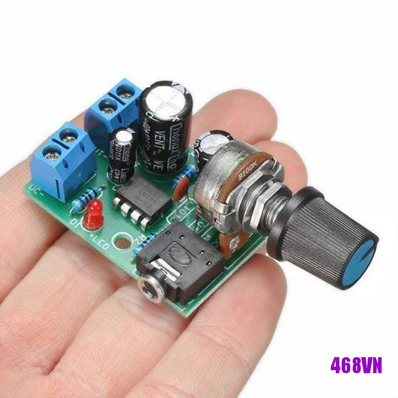 Bảng Mạch Khuếch Đại Âm Thanh Lm386 10w Kích Thước 3.5mm Dc 3-12v