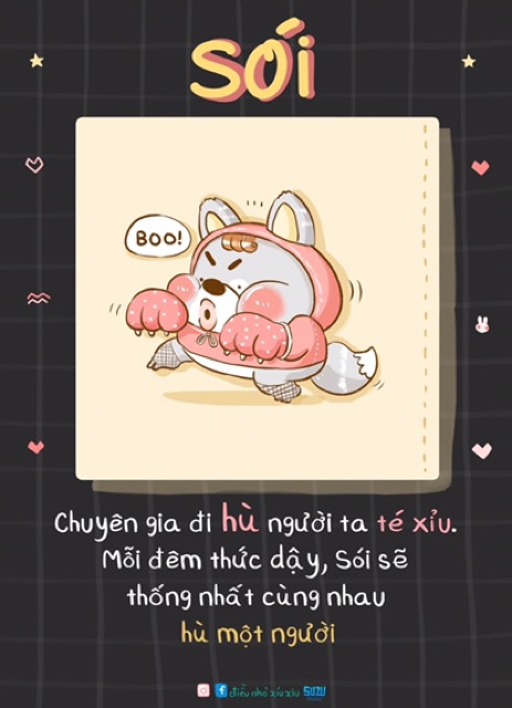 Bộ Ma sói one night phiên bản cute ❤️