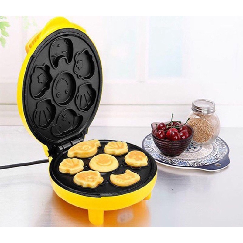 Máy nướng bánh hình thú 7 khuôn nhiều hình ngộ nghĩnh