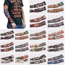 Găng Tay Chống Nắng Hình Săm Cho Nam Đi Phượt Tatoo-găng tay tay hình xăm