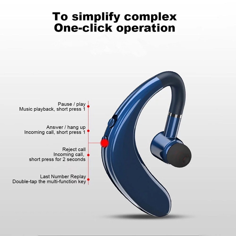 Tai Nghe Bluetooth S109 Có Mic Phong Cách Thể Thao