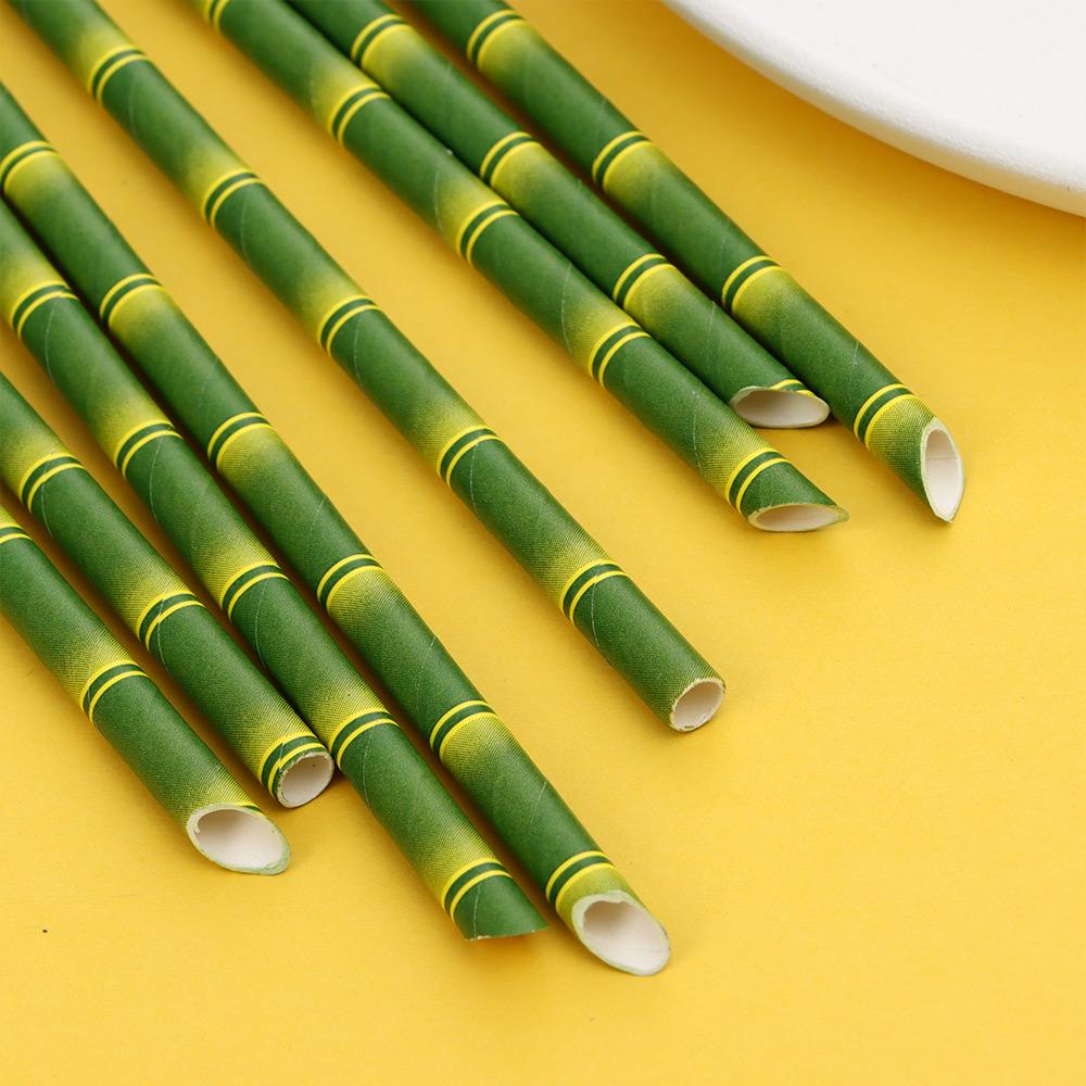 LEISURE Set 25 Ống Giấy Uống Cocktail Thân Thiện Với Môi Trường