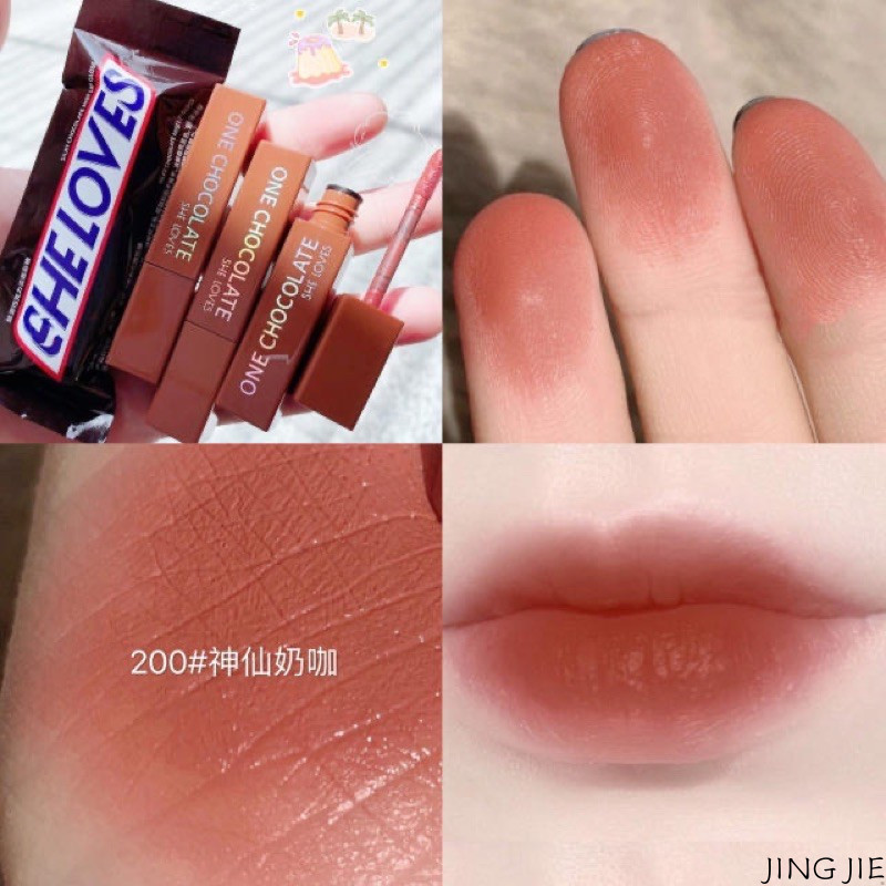 [Hàng Mới] Son môi She Loves mềm mịn và mịn thiết kế hình sô cô la lâu trôi | BigBuy360 - bigbuy360.vn