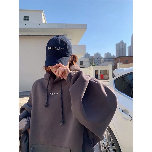 Áo nỉ hoodie ELLON ARC form rộng vải nỉ dày nam nữ unisex cao cấp phong cách Hàn Quốc | BigBuy360 - bigbuy360.vn