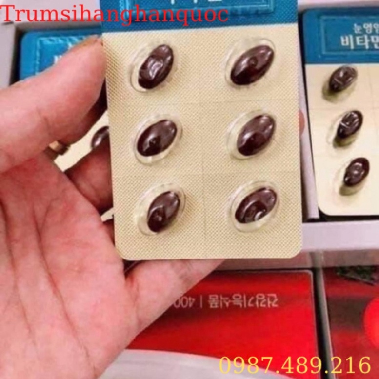 Viên uống bổ mắt HANMI Hàn Quốc 120 viên (Health Of Eye Vitamin A) [ Hàng Mới Về ]