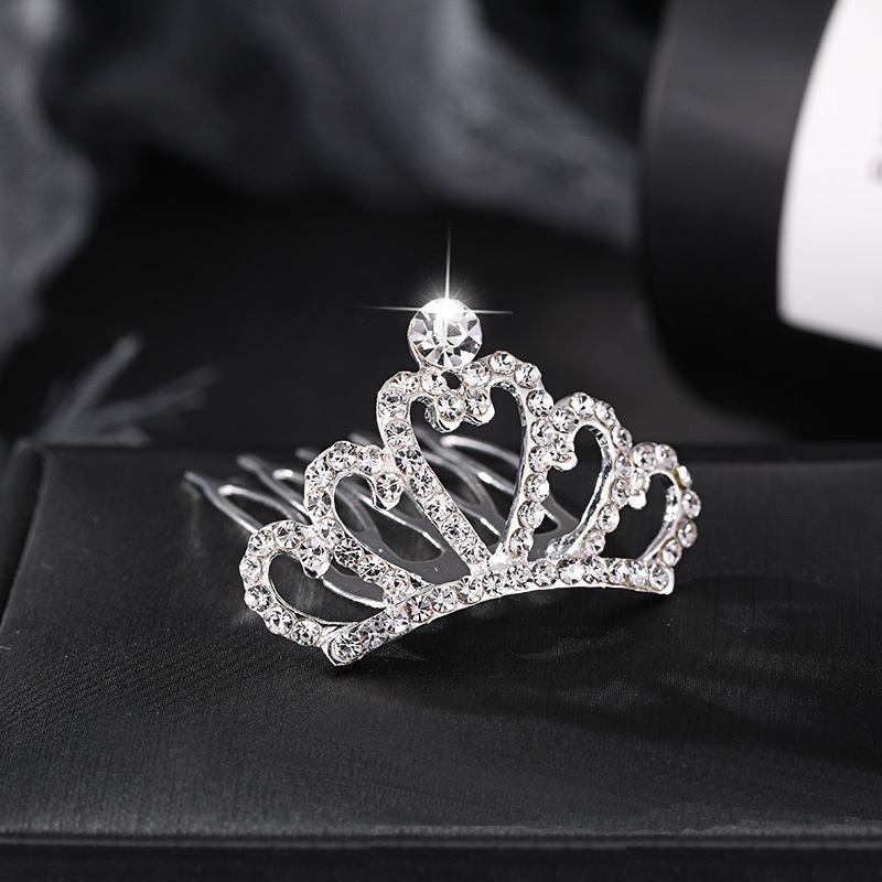 Vương miện công chúa cài tóc đáng yêu cho bé gái