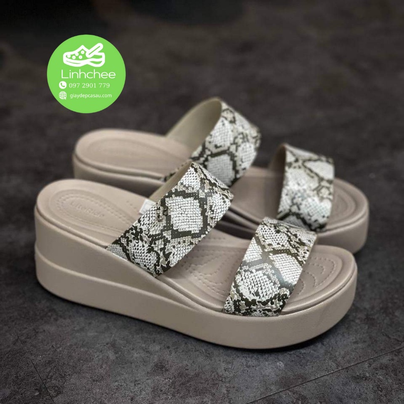 Sandal Cross Nữ Brooklyn Mid Wedge mẫu 2021