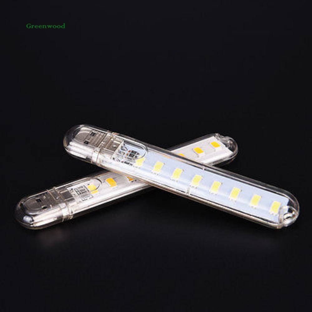 Đèn LED sạc USB 8 bóng tiết kiệm năng lượng